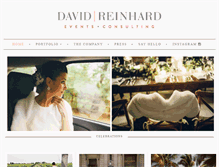 Tablet Screenshot of davidreinhard.com